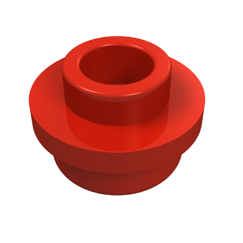 85861 – Plate, Round 1 x 1 with Open Stud
