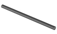 Slangen - Geribbeld 7mm D.