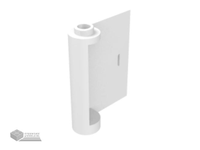 60657 – Deur 1 x 3 x 3 Rechts – Open tussen boven- en onderscharnier