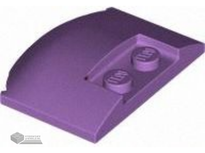 4871 – Dakpan, omgekeerd 45° 4 x 2 Dubbel met 2 x 2 Uitsparing
