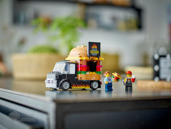 LEGO City 60404 Hamburgertruck - Burgertruck - Afbeelding 9