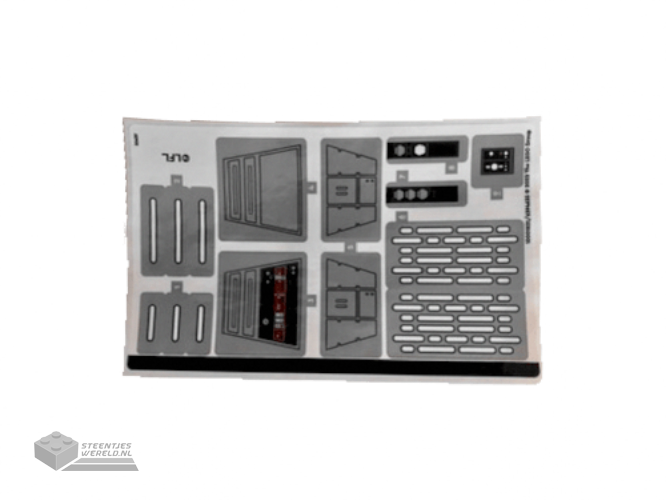 76832stk01 – Stickervel voor set 76832 – (10100467/6405075)
