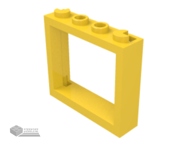 60594 – Raam 1 x 4 x 3 – Geen luikbevestigingen