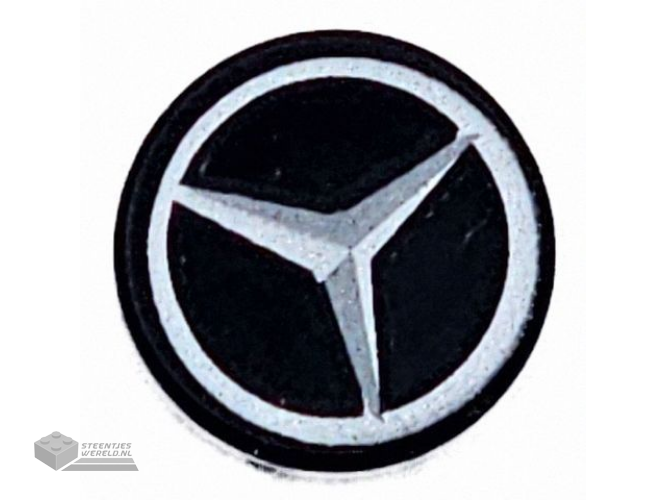 14769pb385 – Tegel, rond 2 x 2 bedrukt