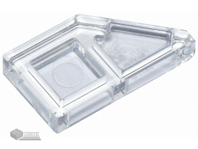 22388 – Dakpan 45° 1 x 1 x 2/3 Viervoudige bolle piramide