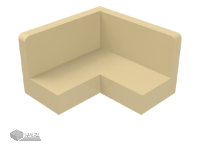 92947 – Steen, rond 2 x 2 met asgat en rooster / gegroefd profiel