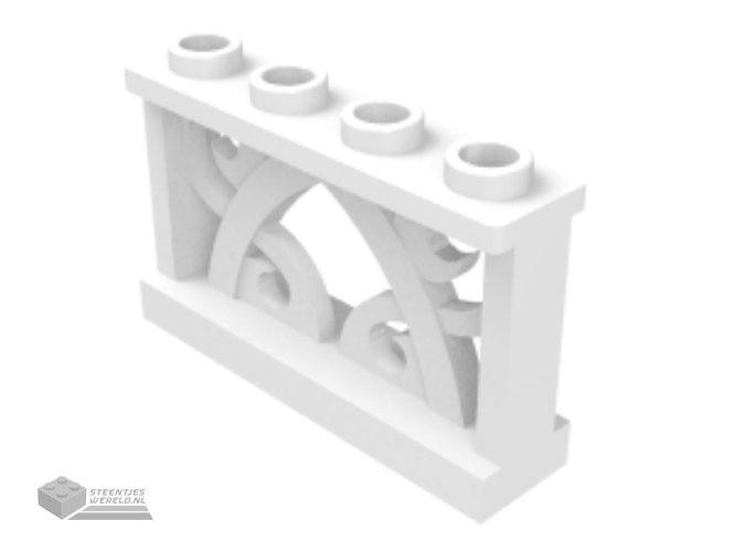 24866 – Plaat, rond 1 x 1 met bloemrand (5 bloemblaadjes)