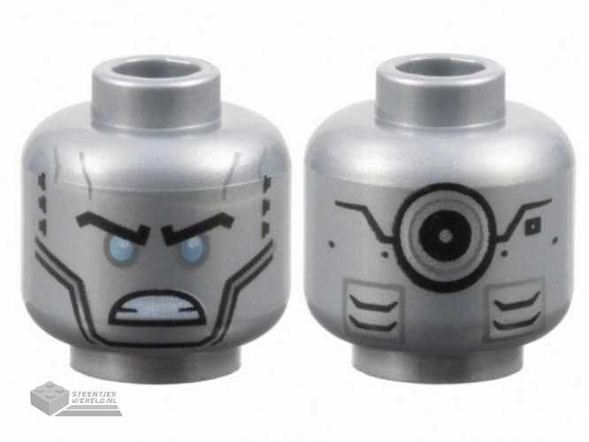 3626pb2156 Minifiguur hoofd bedrukt