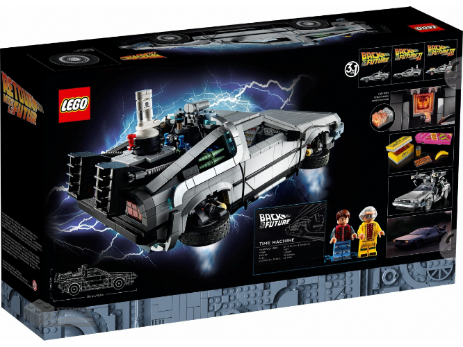 LEGO 10300 Terug naar de toekomst tijdmachine - Tijdmachine voor Terug naar de toekomst - Afbeelding 9