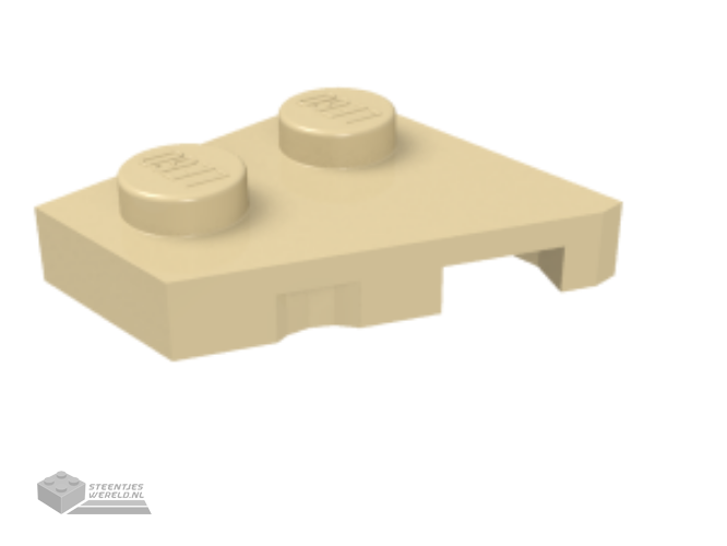 15712 – Tegel, aangepast 1 x 1 met Open O-clip
