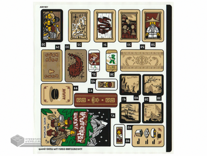 41667stk01 – Stickervel voor set 41667 – (77570/6338178)