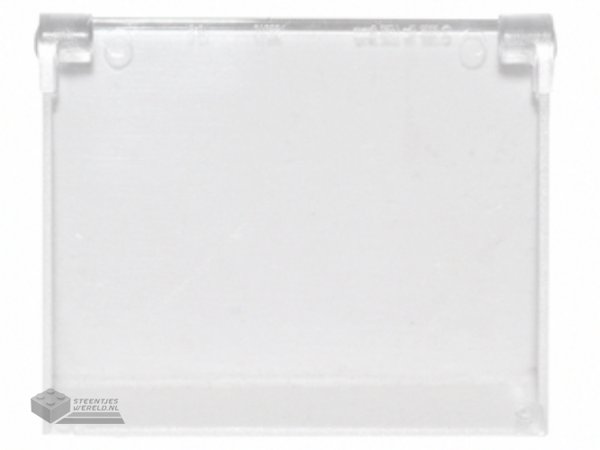 42509 – Glas voor raam 1 x 6 x 6 vlak front