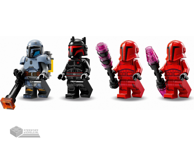 LEGO Star Wars 75386 Paz Vizsla en Moff Gideon duel - Strijd tussen Paz Vizsla en Moff Gideon - Afbeelding 5