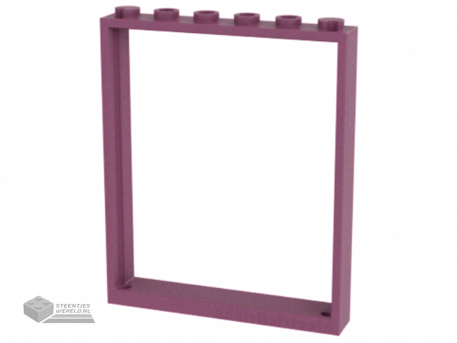 73831 – Plaat, aangepast 2 x 3 met 1 x 1 uitsparing