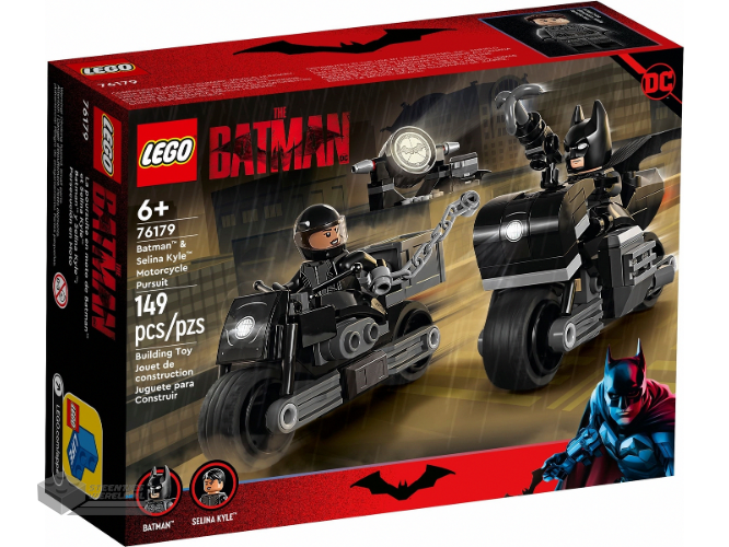 LEGO Superhelden 76179 Batman & Selina Kyle motorachtervolging - Batman & Selina Kyle Motorcycle Pursuit bedrukt