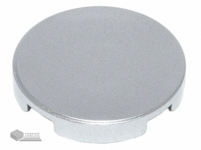 24866 – Plaat, rond 1 x 1 met bloemrand (5 bloemblaadjes)