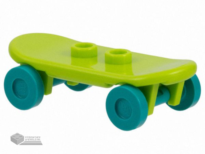 6324 – Minifiguur, bestek, skateboard, longboard deck
