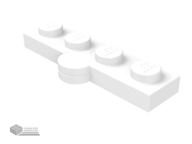 24866 – Plaat, rond 1 x 1 met bloemrand (5 bloemblaadjes)