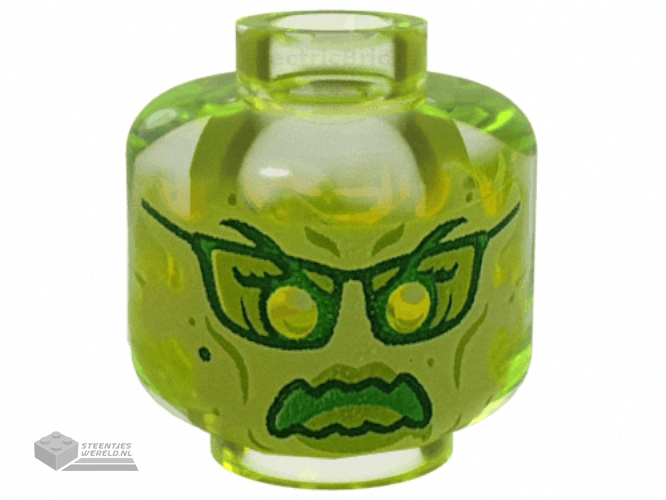 3626pb2494 Minifiguur hoofd bedrukt