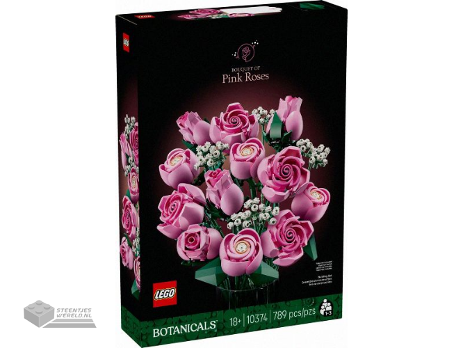 LEGO Botanicals 10374 Roze rozenboeket – Bouquet of Pink Roses