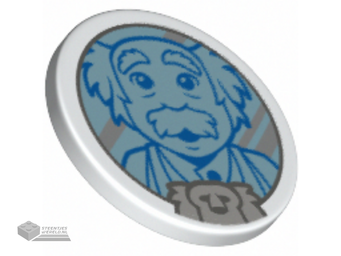 30261pb052 – Verkeersbord 2 x 2 rond bedrukt