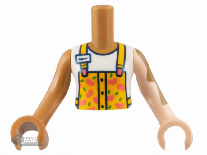 5706pb01 – Minifiguur, Hoofd Alien, Langwerpig, Puntig aan de Achterkant bedrukt