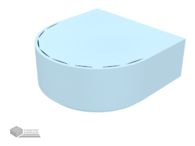 24866 – Plaat, rond 1 x 1 met bloemrand (5 bloemblaadjes)