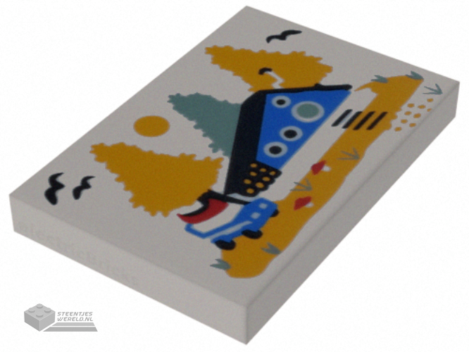 2431pb0499 – Tegel 1 x 4 met patroon van zonnepanelen