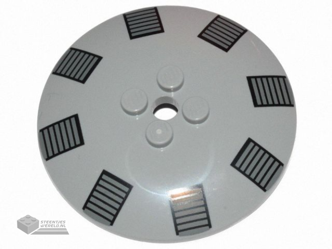 44375bpb19 – Schotel 6 x 6 Omgekeerd (Radar) – Massieve bouten bedrukt