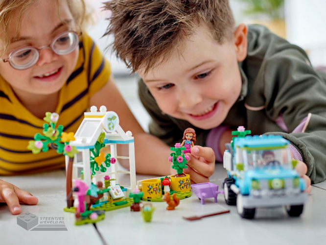 LEGO Friends 41707 Bomenplantwagen - Voertuig voor het planten van bomen - Afbeelding 7