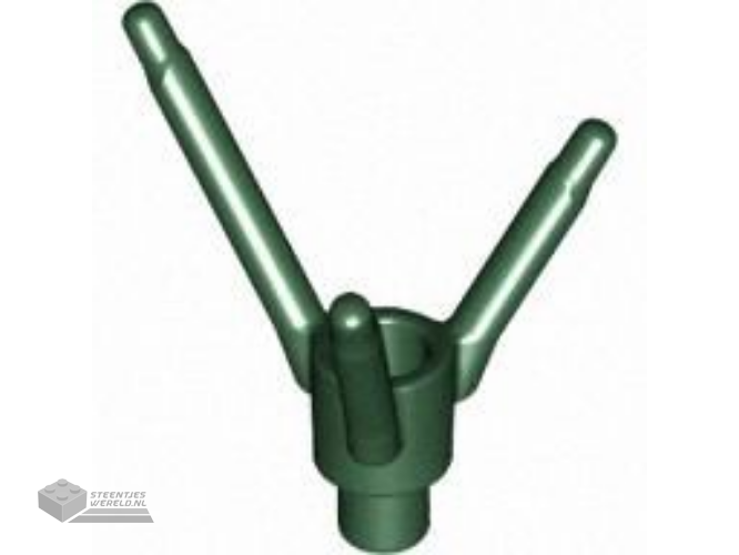 32607 – Plantenbord, rond 1 x 1 cm met 3 bladeren