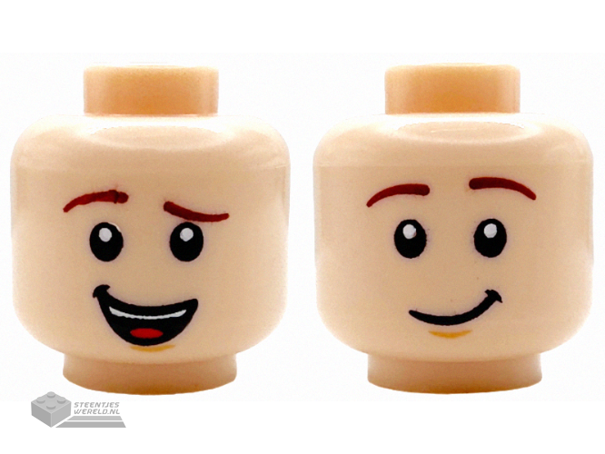 115499pb01 – Minifiguur, helm bedrukt