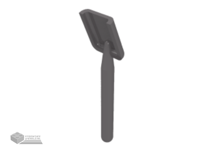 3837 – Minifiguur, Schep/Spade – Handvat met rond uiteinde