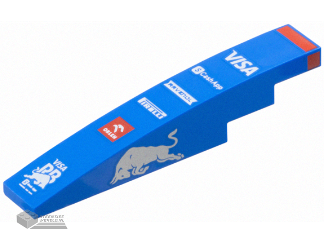 5982pb02 – Flame Trail Spike met asuiteinde en gemarmerd donkerpaars patroon