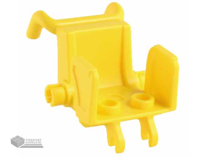 3846pb058 – Minifiguur, driehoekig schild bedrukt