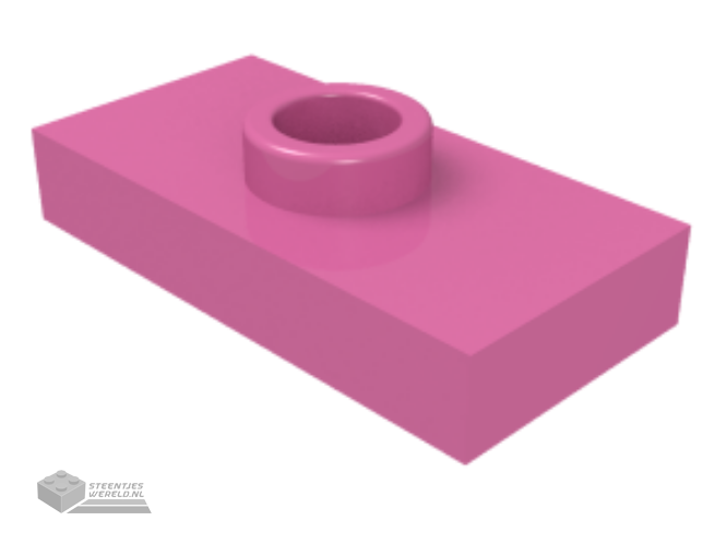 24866 – Plaat, rond 1 x 1 met bloemrand (5 bloemblaadjes)