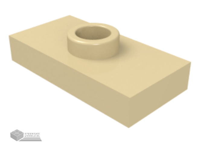 24866 – Plaat, rond 1 x 1 met bloemrand (5 bloemblaadjes)