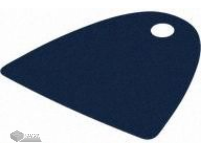 37046 – Cape van stof voor minifiguur, rechte onderkant