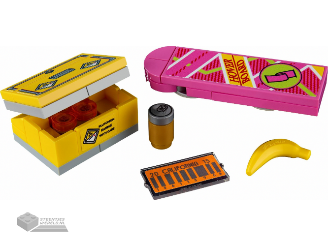 LEGO 10300 Terug naar de toekomst tijdmachine - Tijdmachine voor Terug naar de toekomst - Afbeelding 8