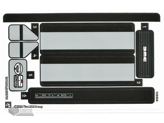 77256stk01 – Stickervel voor set 77256 – (10115856/6585755)