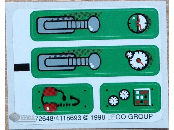 40353stk01 – Stickervel voor set 40353 – (53012/6262657)