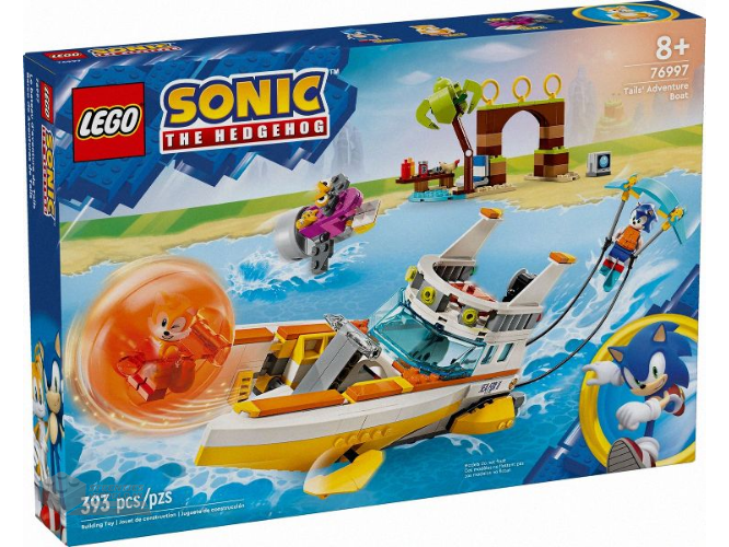 LEGO Sonic 76997 Tails’ avonturenboot – Tails’ avonturenboot