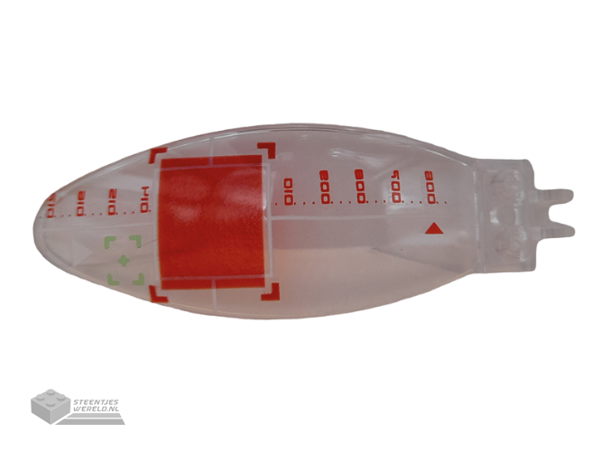 47844pb02 – Voorruit 9 x 3 x 1 2/3 Bubble Canopy bedrukt