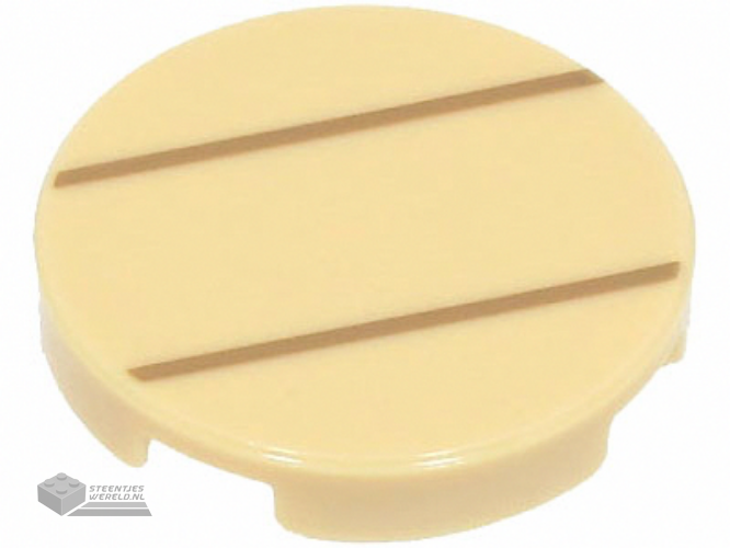 98138pb074 – Tegel, rond 1 x 1 met grote witte cirkel / oogpupil-offsetpatroon