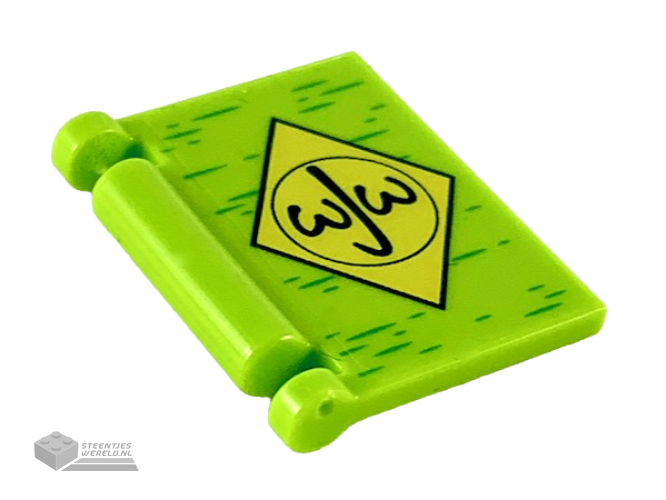 6324 – Minifiguur, bestek, skateboard, longboard deck