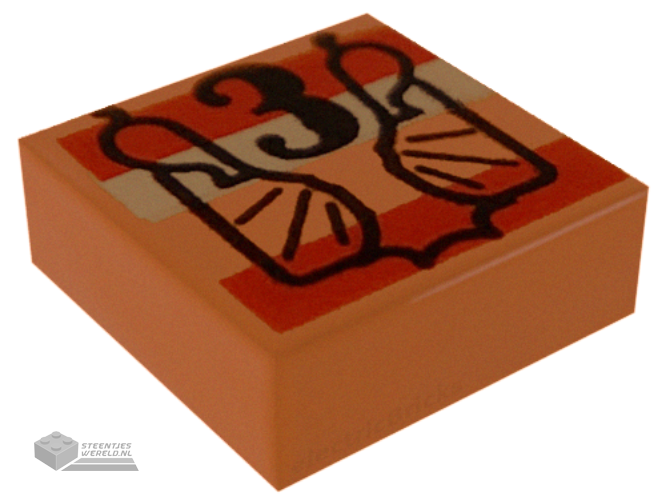 78643pb08 – Minifiguur borstplaat bedrukt