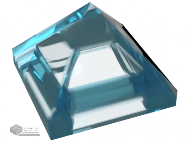 22388 – Dakpan 45° 1 x 1 x 2/3 Viervoudige bolle piramide