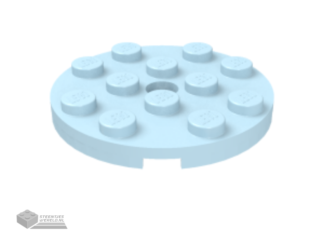 60474 – Rond bord 4 x 4 met gat