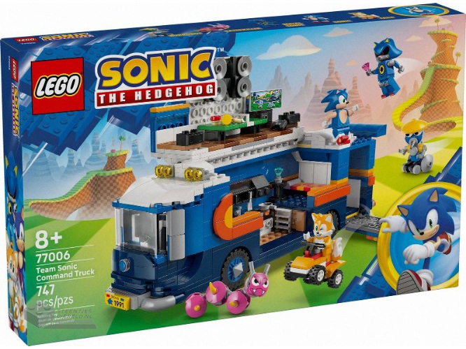 LEGO Sonic 77006 Team Sonic commandotruck – Team Sonic Command Truck
