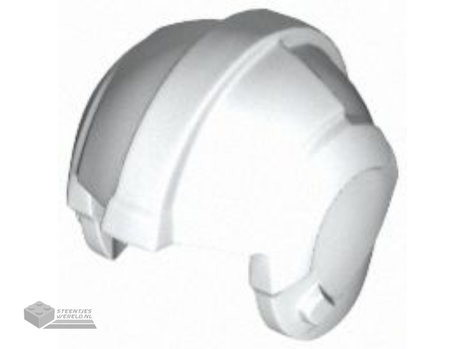 x164 - Minifiguur, Hoofddeksel Helm SW Rebel Piloot, Eenvoudig